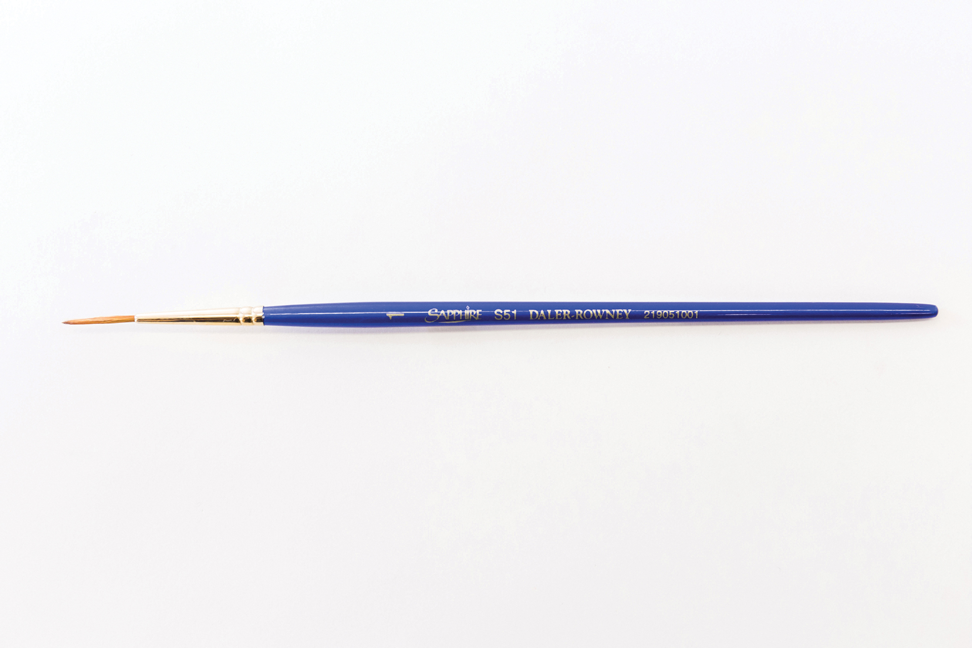 1.5mm by Daler Rowney Daler Rowney Sapphire Brush - Liner Rigger 51 Size 01 