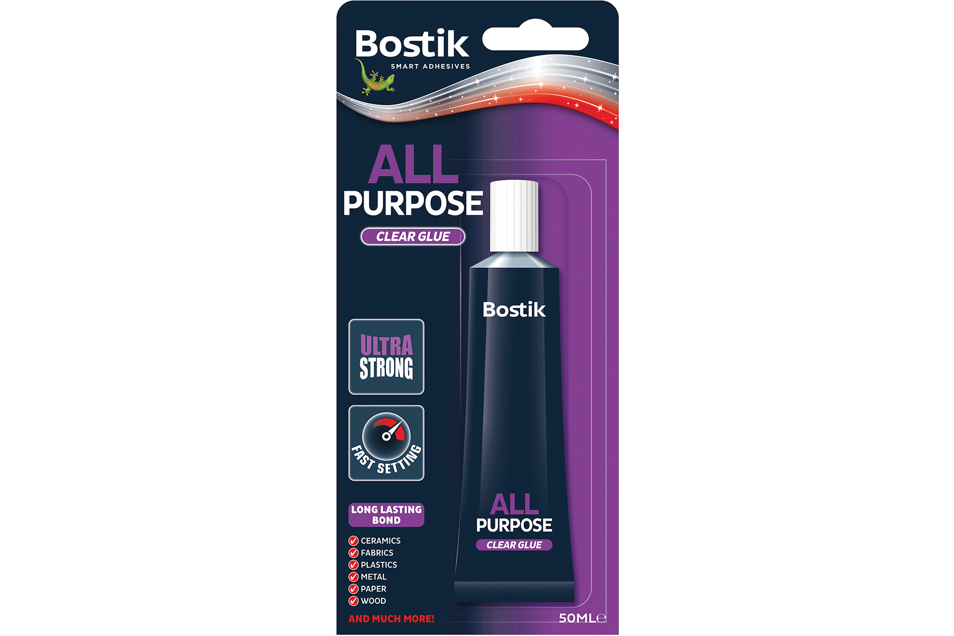 Bostik All Purpose Adhesive - 50ml Blister