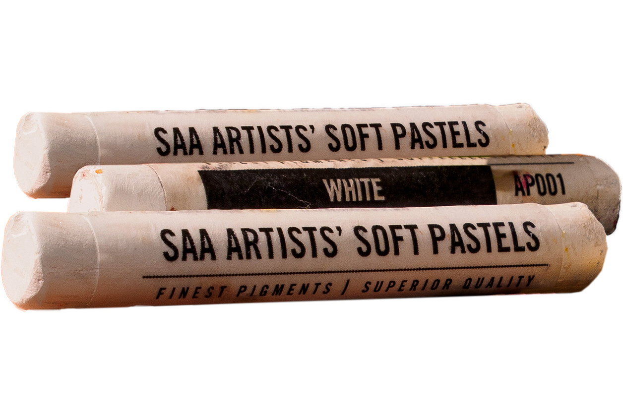 SAA Artists Soft Pastels White 