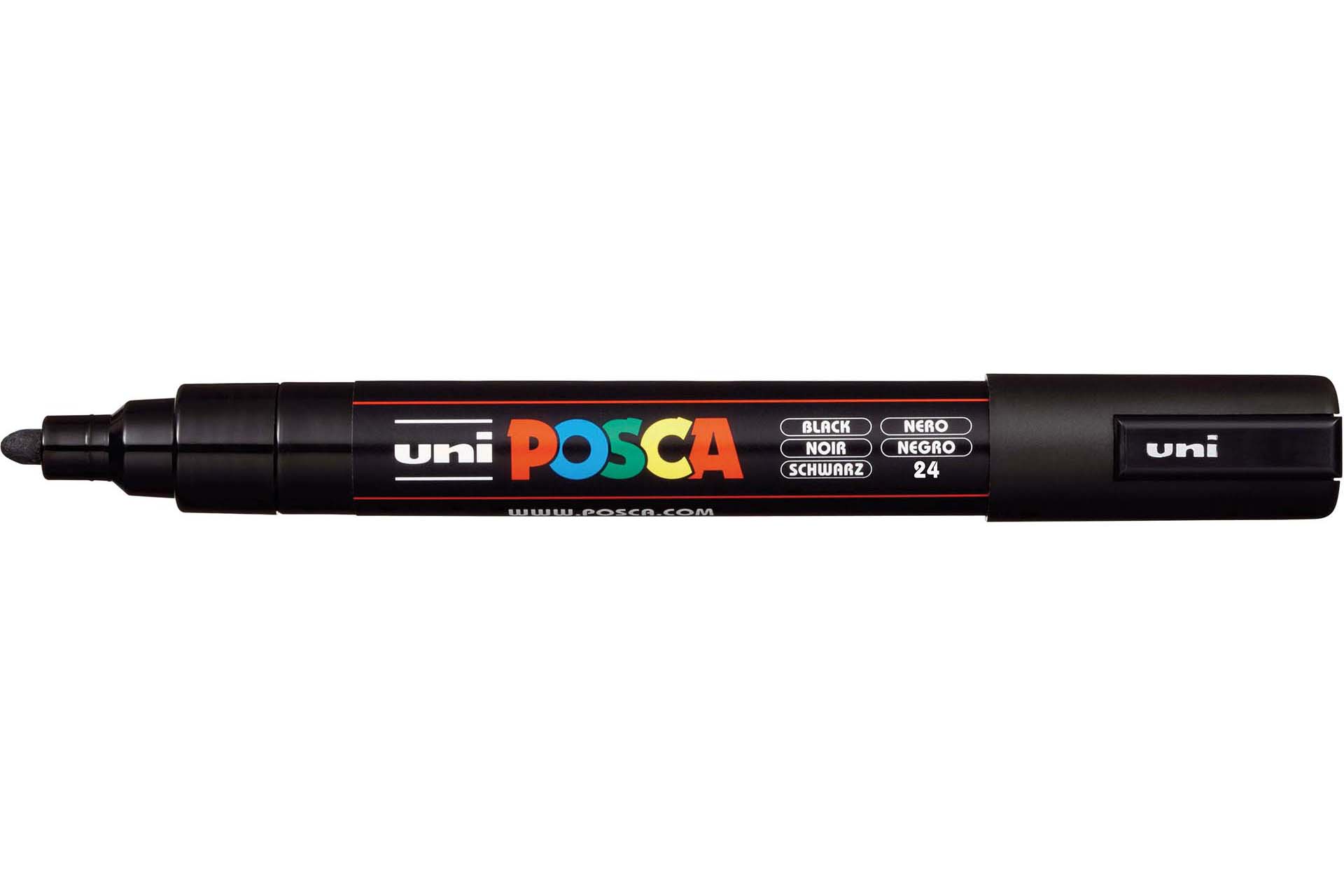 Uni Posca Marker Medium Bullet Tip PC-5M Black